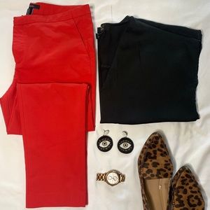 Forever 21 Woman’s Crop Red Pant